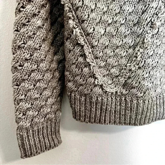 Majorelle Revolve Chunky Knit Sweater Size Small Neutral Oatmeal Gray Women - Picture 4 of 10